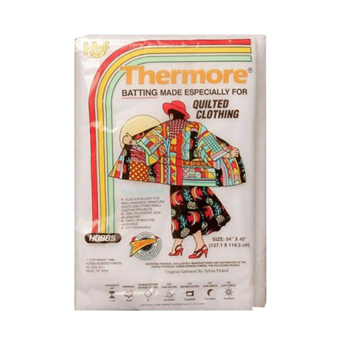 Hobbs Batting Thermore Craft Size Micro Loft Polyester Quilt Batting 54x45
