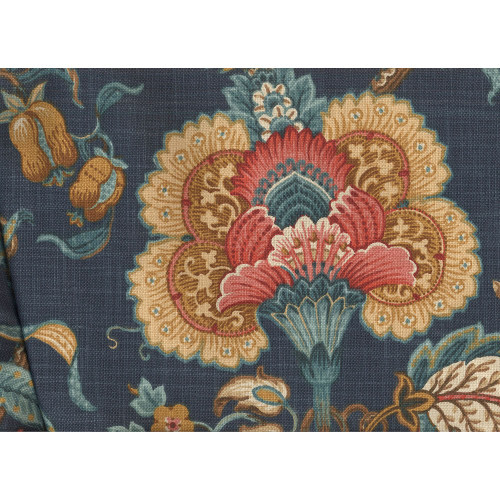 Covington Leicester Sapphire  Jacobean Floral