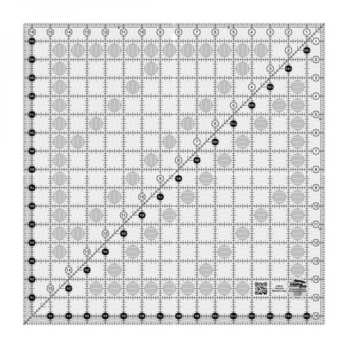 Creative Grids Quilt Ruler 16.5 Inch Square