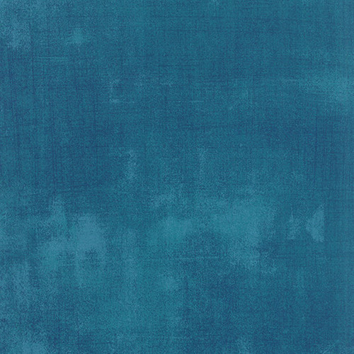 Moda Fabrics BasicGrey Grunge Horizon (Turquoise Blue)