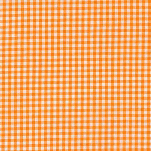 Robert Kaufman Carolina Gingham Check One Eighth Inch Orange