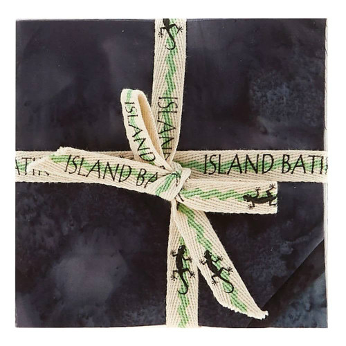Island Batik Fabrics Foundations Bodacious Black Batiks 5 inch Stamp