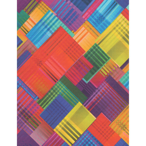 Windham Fabrics 108 Inch Wide Quilt Backing Prism Patch Multi