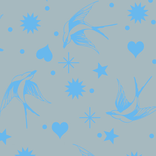 Free Spirit Fabrics True Colors Neon Inks by Tula Pink Fairy Flakes Aura