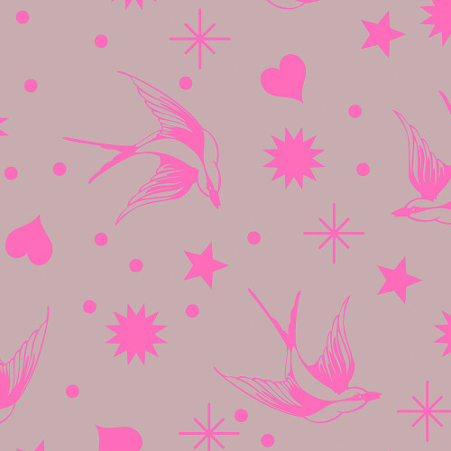 Free Spirit Fabrics True Colors Neon Inks by Tula Pink Fairy Flakes Cosmic