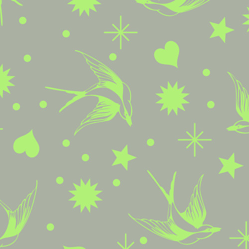 Free Spirit Fabrics True Colors Neon Inks by Tula Pink Fairy Flakes Karma