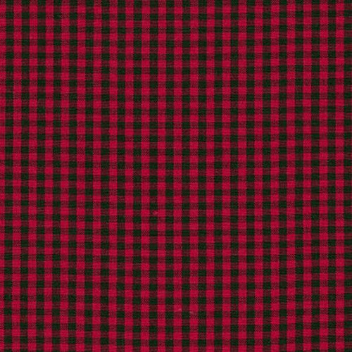 Robert Kaufman Carolina Gingham Check One Eighth Inch Scarlet