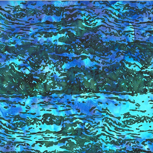 Hoffman Fabrics Hoffman Challenge 2023 Rainforest Ocean Texture