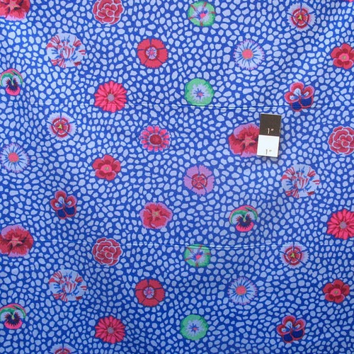 Free Spirit Fabrics Kaffe Fassett Classics  2016 Cobalt Guinea Flower