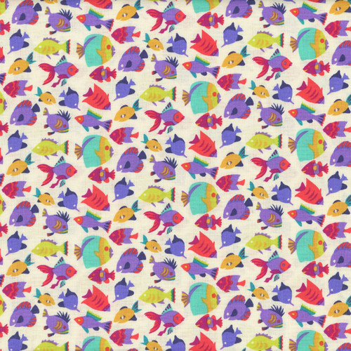 Windham Fabrics Atlantis Sally Kelly Shoal Cream
