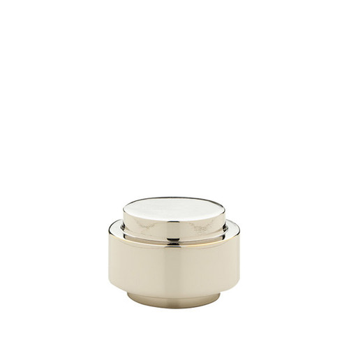 Select Drapery Aries Round Cap Finial Polished Nickel 1 3/16 inch