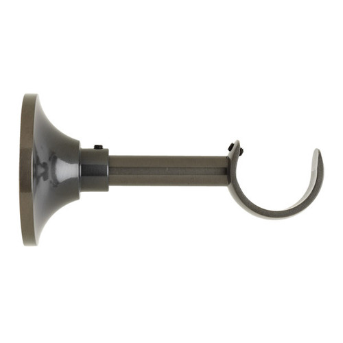 Select Drapery Bracket Graphite 1 and 3.16