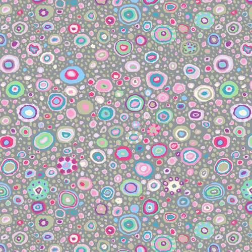 Free Spirit Fabrics Kaffe Fassett Collective August 2023 by Kaffe Fassett Roman Glass Grey