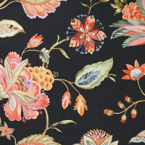 Hamilton Fabrics Broadhurst Shale Tree of Life Floral