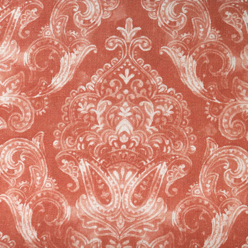Hamilton Fabrics Wilkerson Henna Vintage Frame Damask