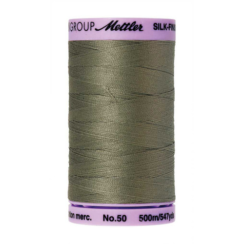 Mettler 50 Weight Silk Finish Cotton Thread  547 yards Sage