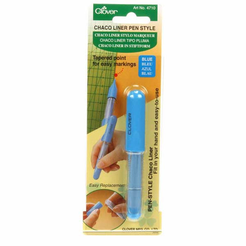 Clover Needlecraft Chaco Liner Pen Style Blue