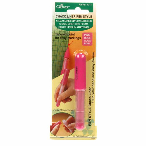 Clover Needlecraft Chaco Liner Pen Style Pink