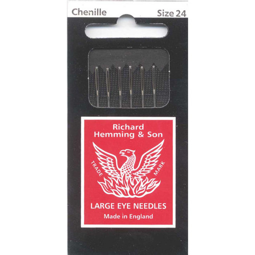 Colonial Needle Co Richard Hemming Chenille Needle Size 24 6ct