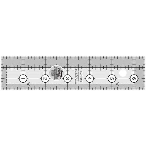 Creative Grids Quilt Ruler 1.5 Inch by 6.5 Inch