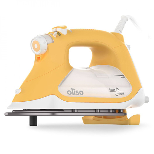Oliso Iron TG1600 Pro Iron with iTouch Never Lift Technology Yellow