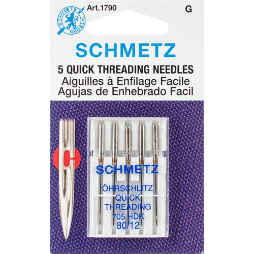 Schmetz Schmetz Self-Threading Machine Needle Size 12/80