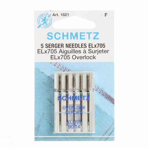 Schmetz Schmetz Overlock / Serger Machine Needle ELX705 Size 14/90