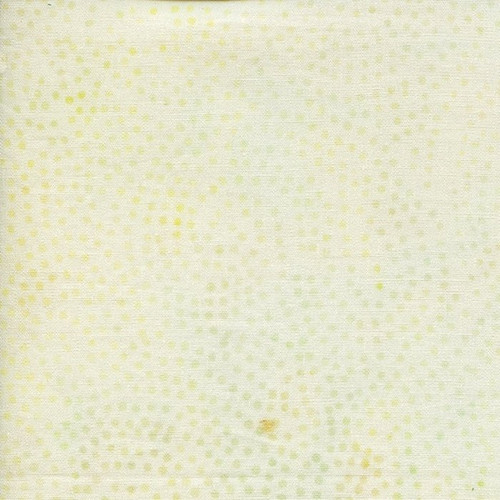 Island Batik Fabrics Batik Foundations Egg White Dotted