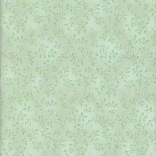 Henry Glass Fabrics Folio Basic Texture Celery Green Leaves