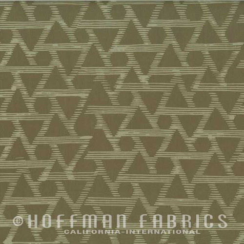 Hoffman Fabrics Indah Hand Dyed Batiks Dune Textured Diamonds