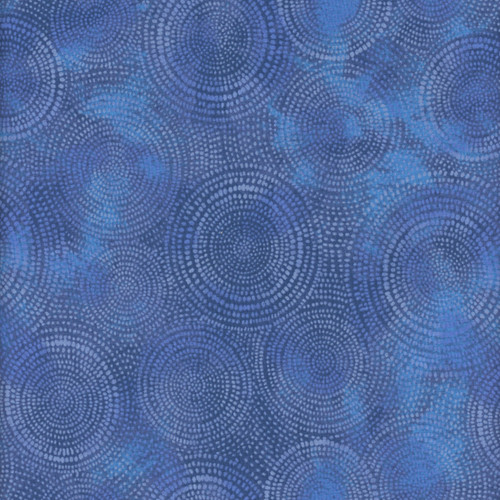 Windham Fabrics Radiance Fibonacci Texture Blue Jeans