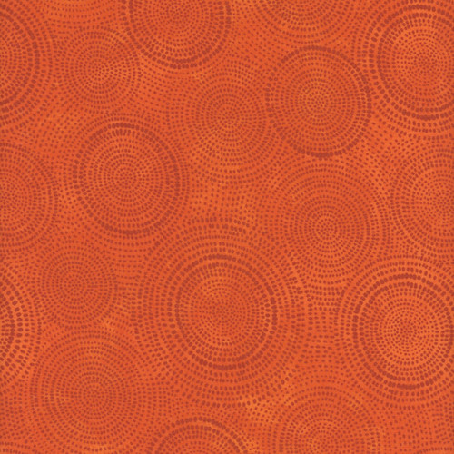 Windham Fabrics Radiance Fibonacci Texture Pumpkin