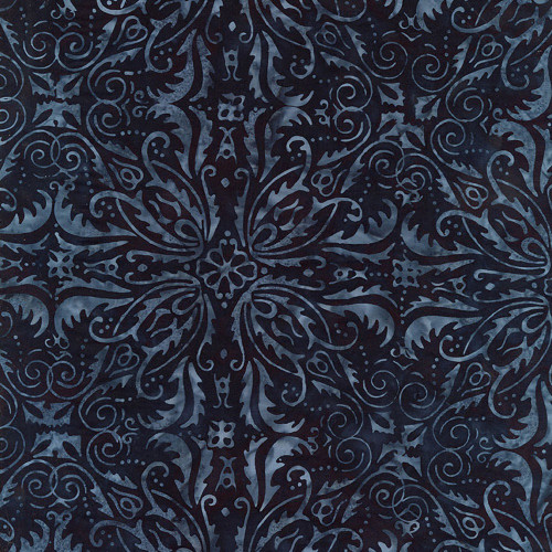 Timeless Treasures Fabrics Tonga 108 Inch Wide Quilt Backing Symetrical Floral Tiles Space