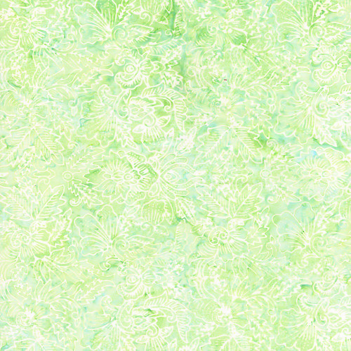 Timeless Treasures Fabrics Mariposa Tonga Batiks Singing Foliage Leaf