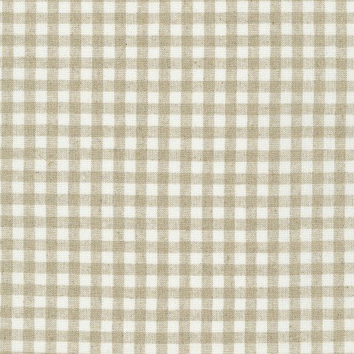 Robert Kaufman Fabrics Essex Yarn Dyed Classic Wovens Gingham Check Natural