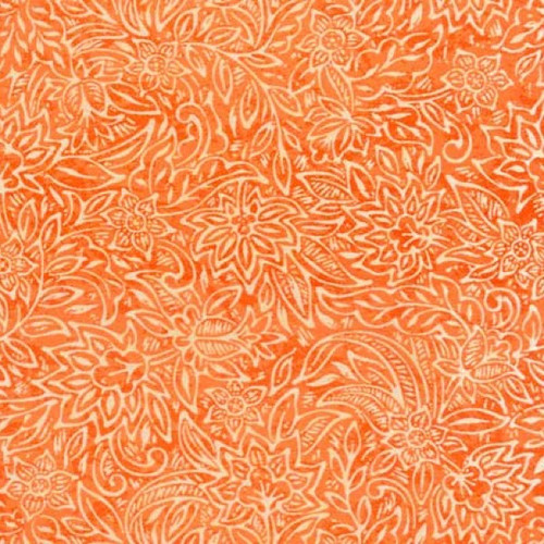 Covington Fabrics Marley Firecracker Lush Tropical Floral and Foliage Polypropylene Outdoor