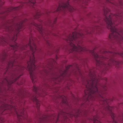 Robert Kaufman Fabrics Artisan Batiks Prisma Dyes Mottled Texturd Solid Ruby