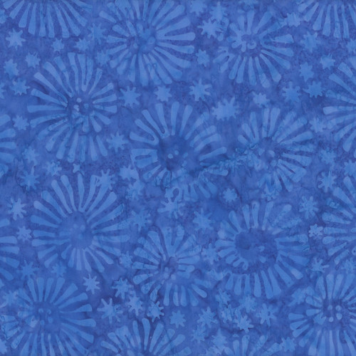 Timeless Treasures Fabrics Charade Tonga Batiks Snazzy Swirls Ocean