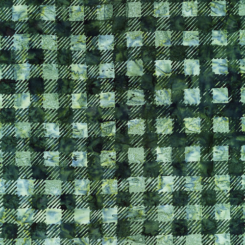 Timeless Treasures Fabrics Tonga Batiks Rose Petal Cheerful Plaids Pine