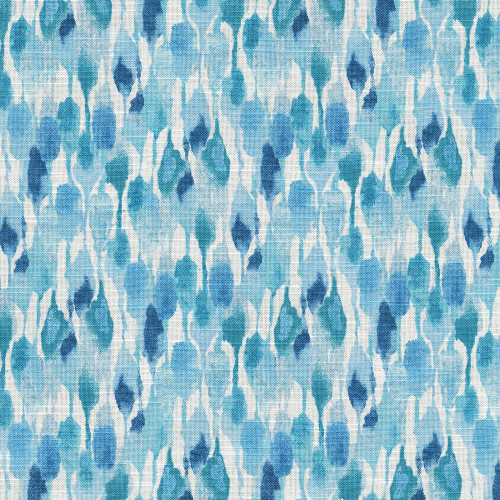 Waverly Fabrics Waterfalls Glacier Paint Drips Blue