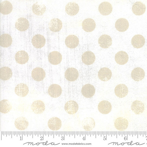 Moda Fabrics BasicGrey Grunge Hits The Spot Vanilla
