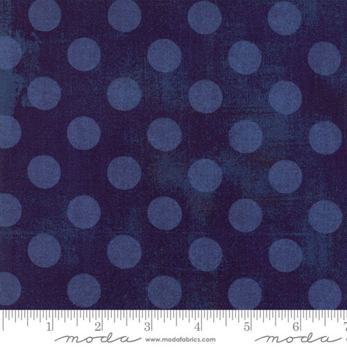 Moda Fabrics BasicGrey Grunge Hits The Spot Eggplant