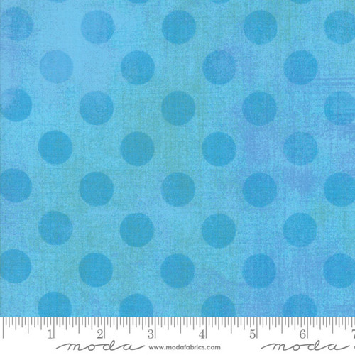 Moda Fabrics BasicGrey Grunge Hits The Spot Sky