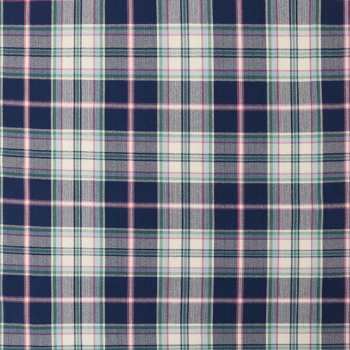 Covington Fabrics Somerset Classic Navy Textured Windowpane Plaid
