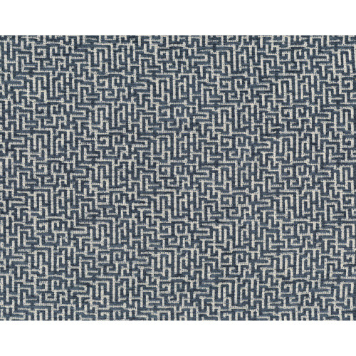 Covington Fabrics Hillary Farr Entangled Denim Minoan Maze Chenille