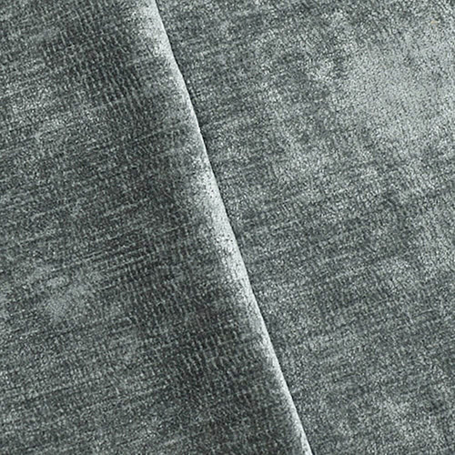 Braemore Fabrics Palermo Gunmetal Lustrous Polyester Chenille