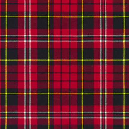 Robert Kaufman Fabrics House of Wales Plaids Red Murray
