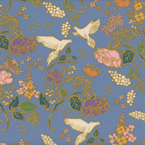 Windham Fabrics In The Garden Jennifer Moore Monaluna Lavender In the Garden