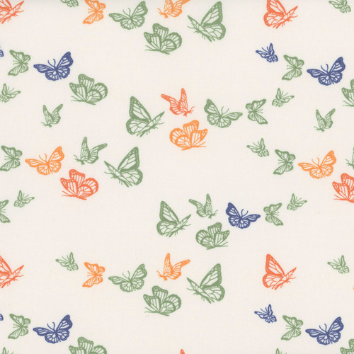 Windham Fabrics In The Garden Jennifer Moore Monaluna Ivory Migration