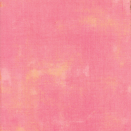 Moda Fabrics BasicGrey Grunge Texture Peony Pink